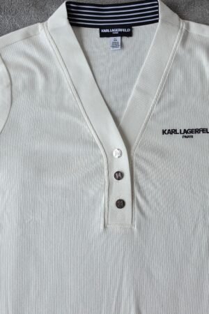 Playera Karl Lagerfeld -Black & White