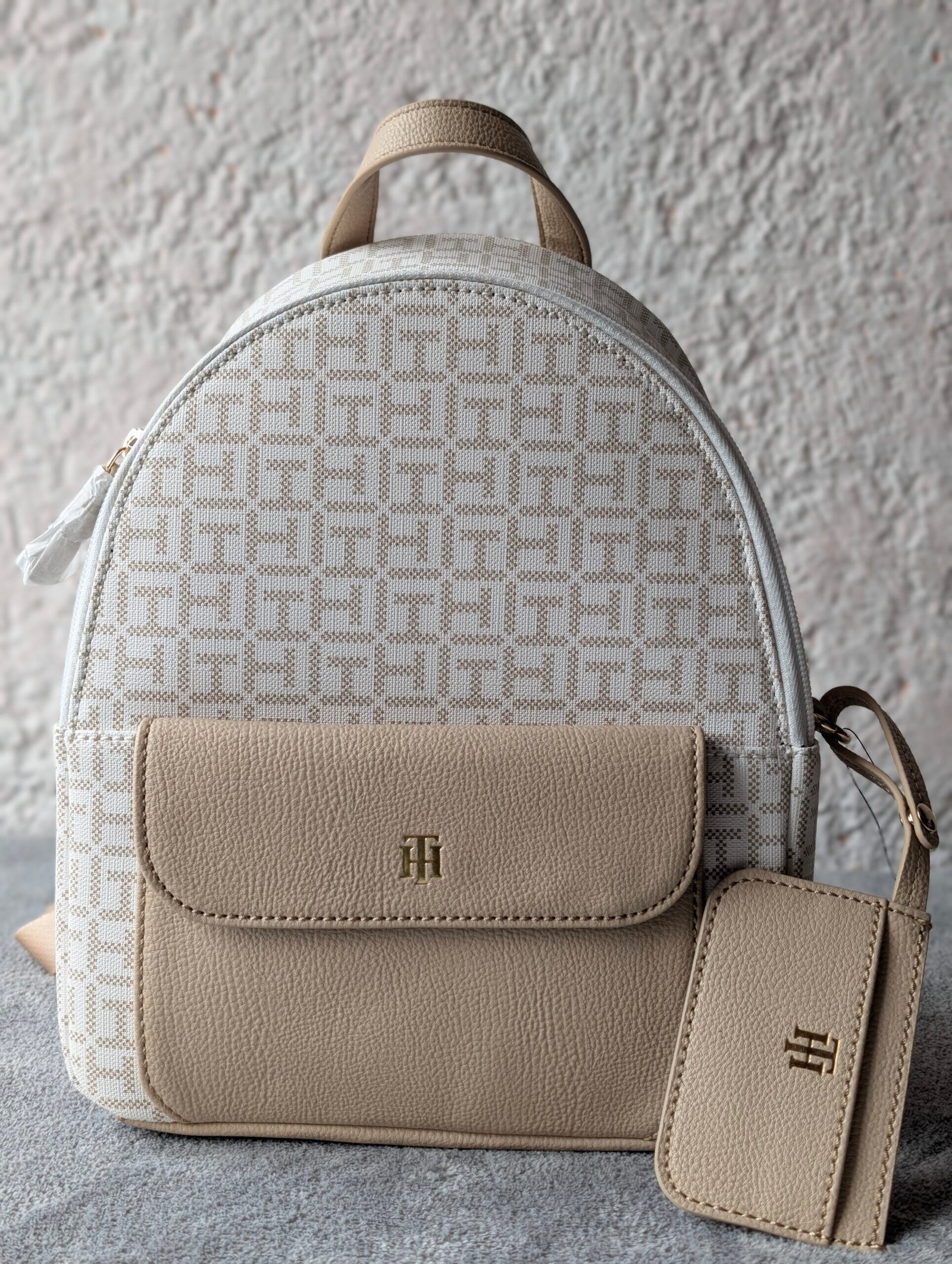 Mochila Tommy Hilfiger Beige - Image 2